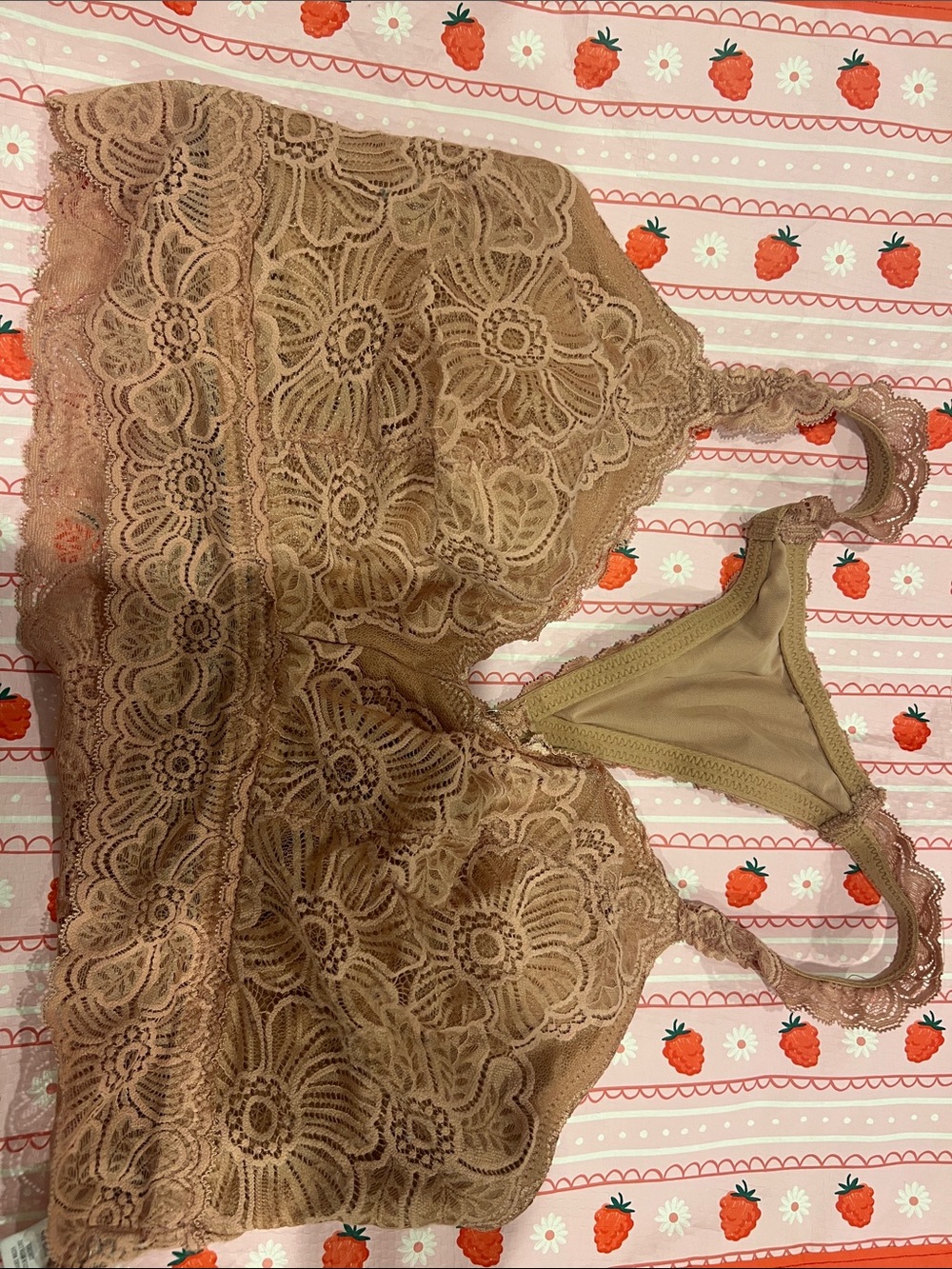 Aerie Lace Bralette Padded Size XL